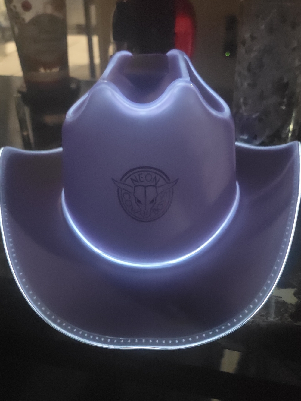 Purple LED Hat